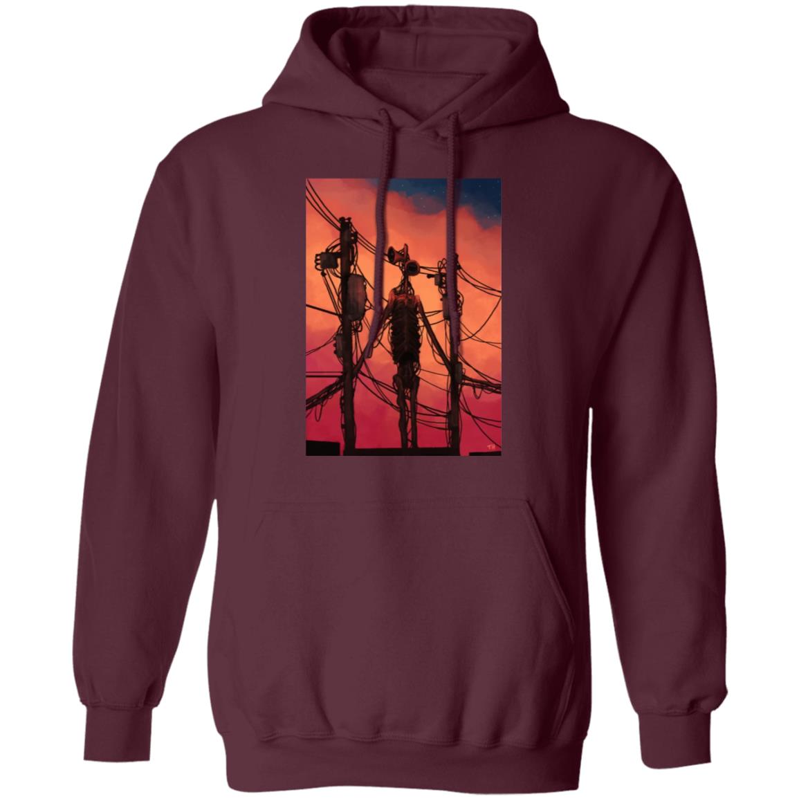 Sunset Hunting SHIRT Black Hoodie Sweatshirt - Teechipus