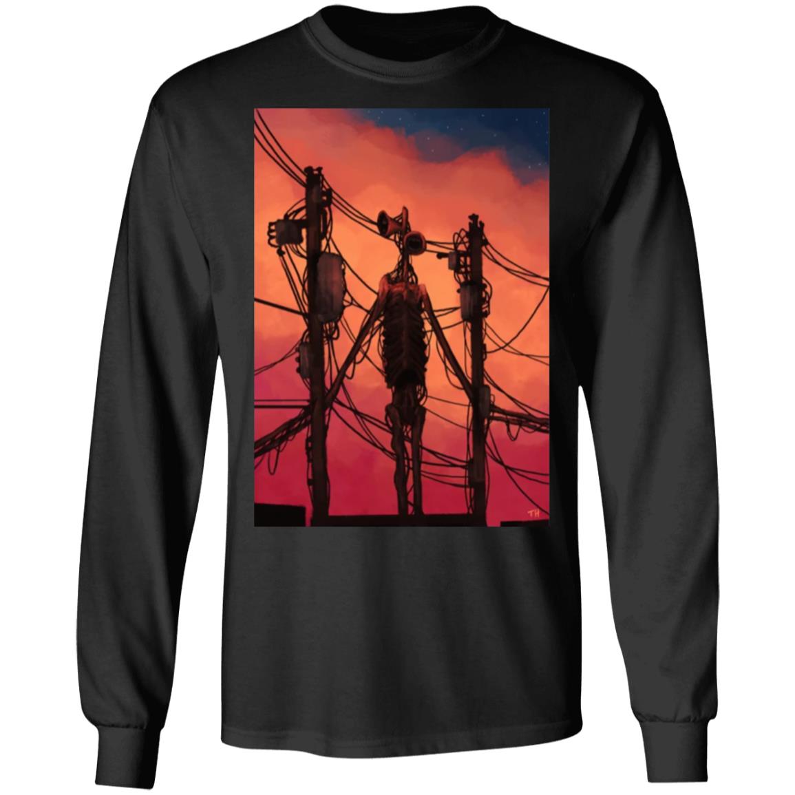 Sunset Hunting SHIRT Black Hoodie Sweatshirt - Teechipus