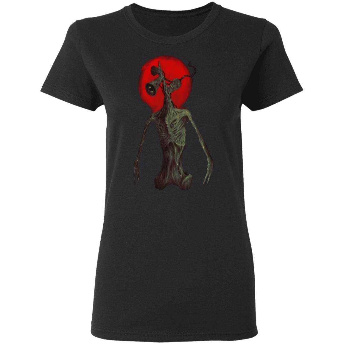 Siren Head Glow SHIRT SHIRT Black Hoodie Sweatshirt - Teechipus