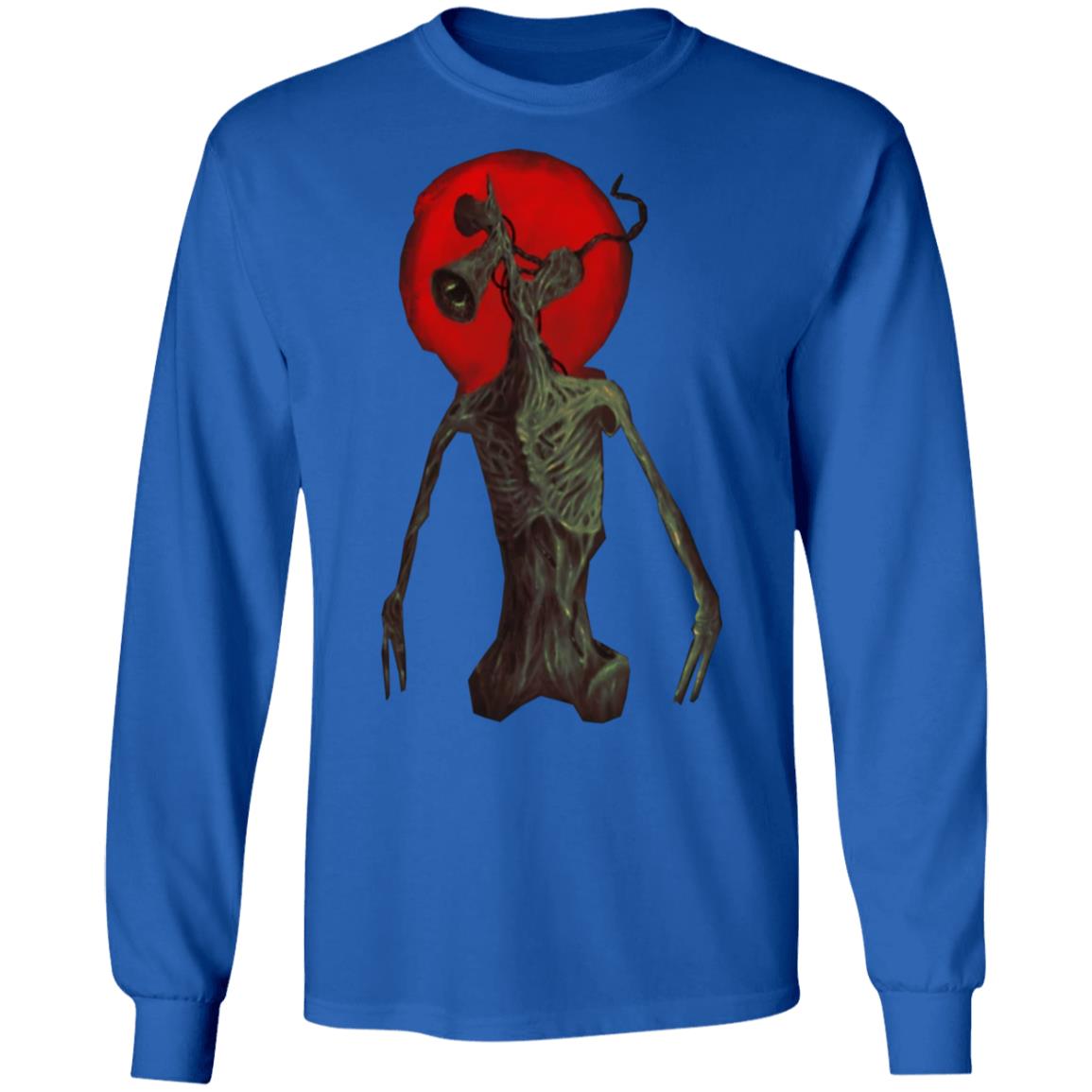 Siren Head Glow SHIRT SHIRT Black Hoodie Sweatshirt - Teechipus