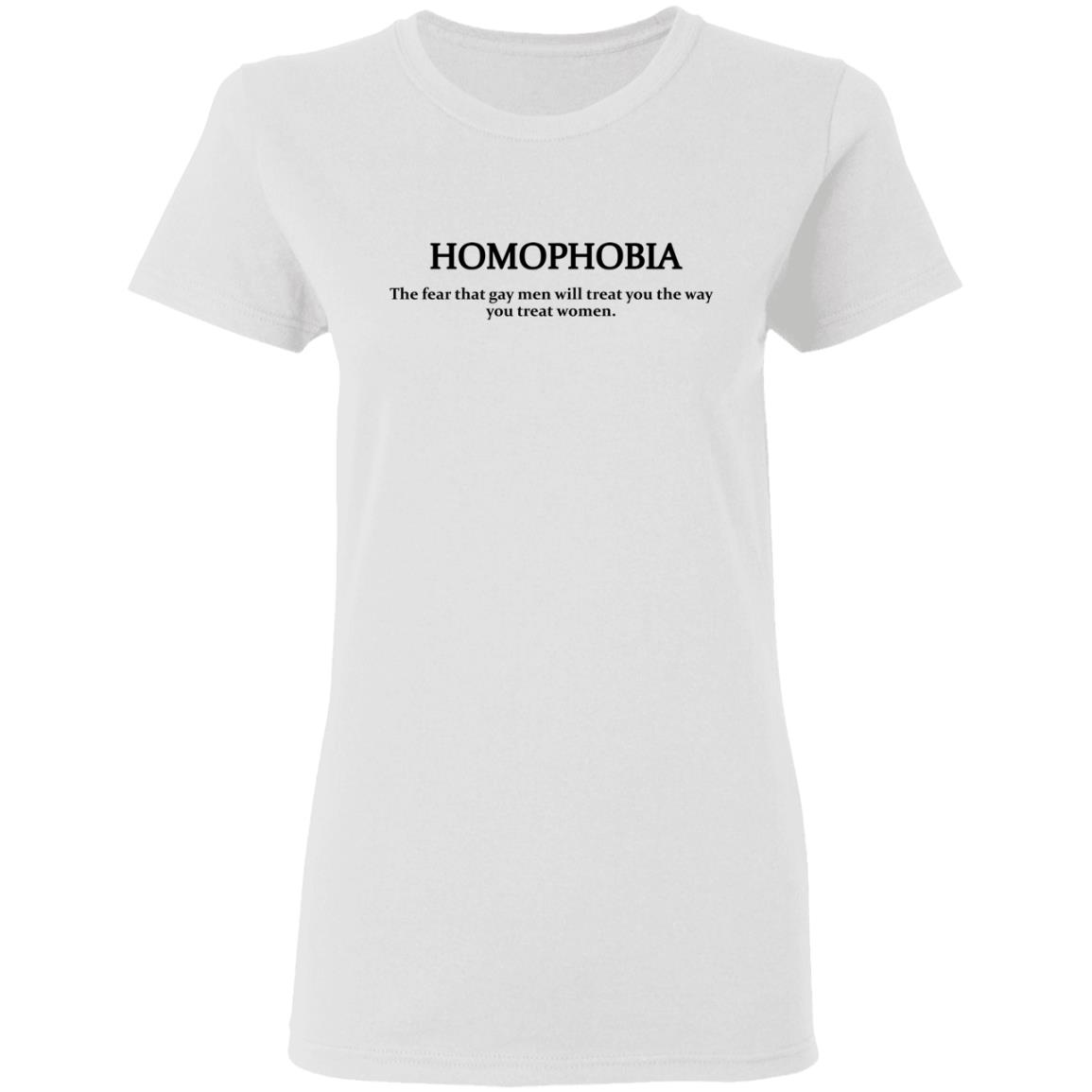 HOMOPHOBIA Shirt Hoodie Sweatshirt - Teechipus
