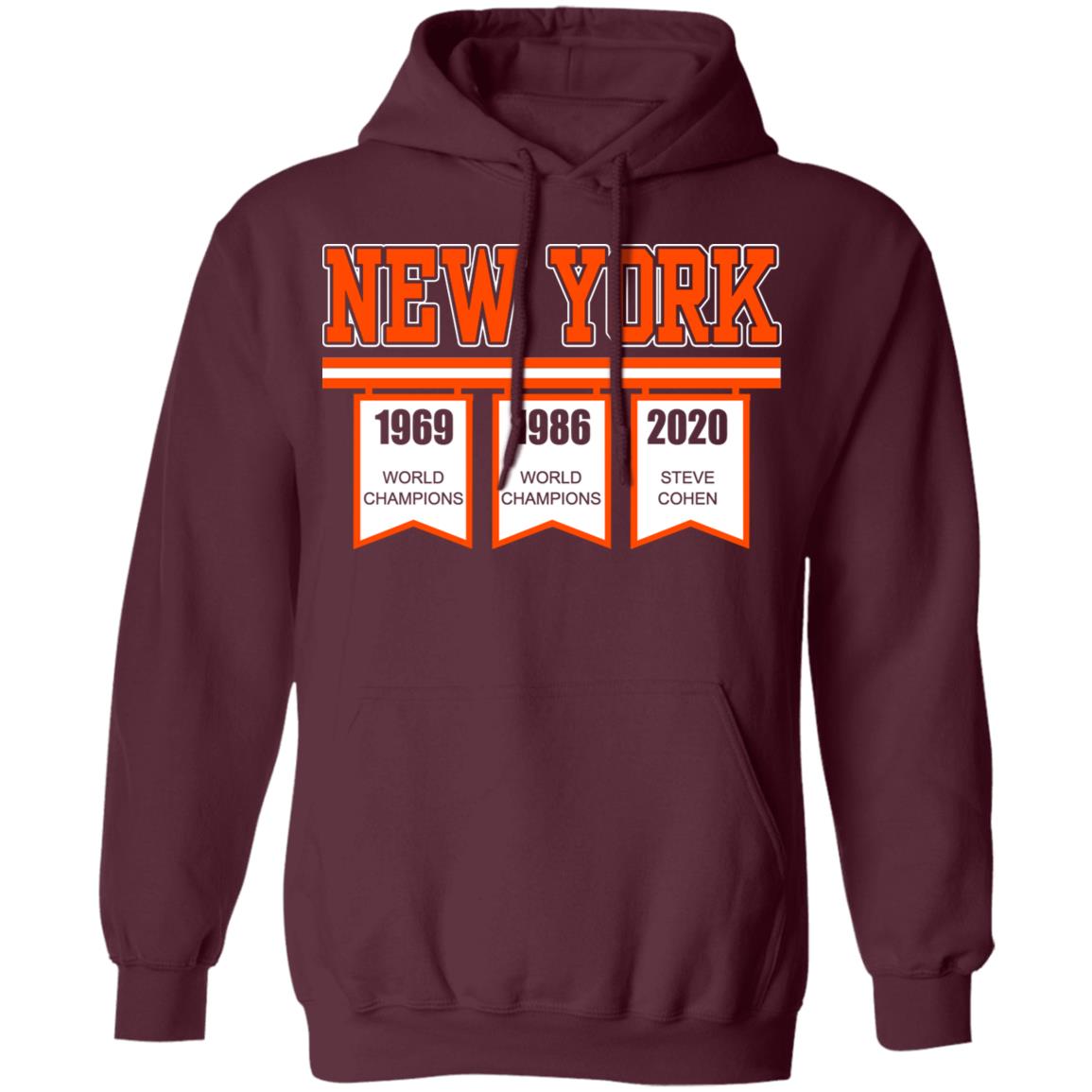 NEW YORK BANNERS Shirt Hoodie Sweatshirt - Teechipus