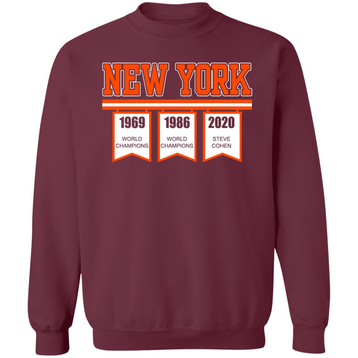 NEW YORK BANNERS Shirt Hoodie Sweatshirt - Teechipus