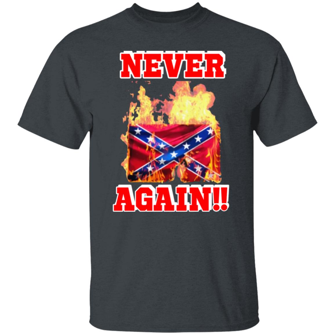 Burning The Confederate Flag SHIRT Hoodie Sweatshirt - Teechipus