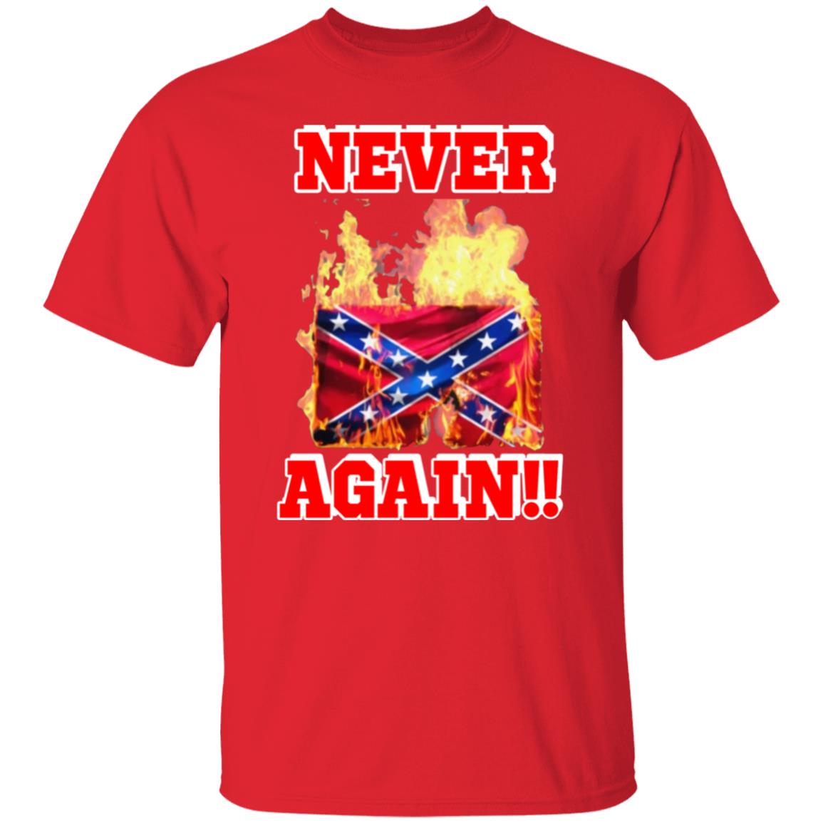 Burning The Confederate Flag SHIRT Hoodie Sweatshirt - Teechipus
