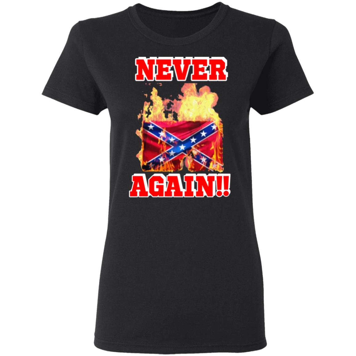 Burning The Confederate Flag SHIRT Hoodie Sweatshirt - Teechipus