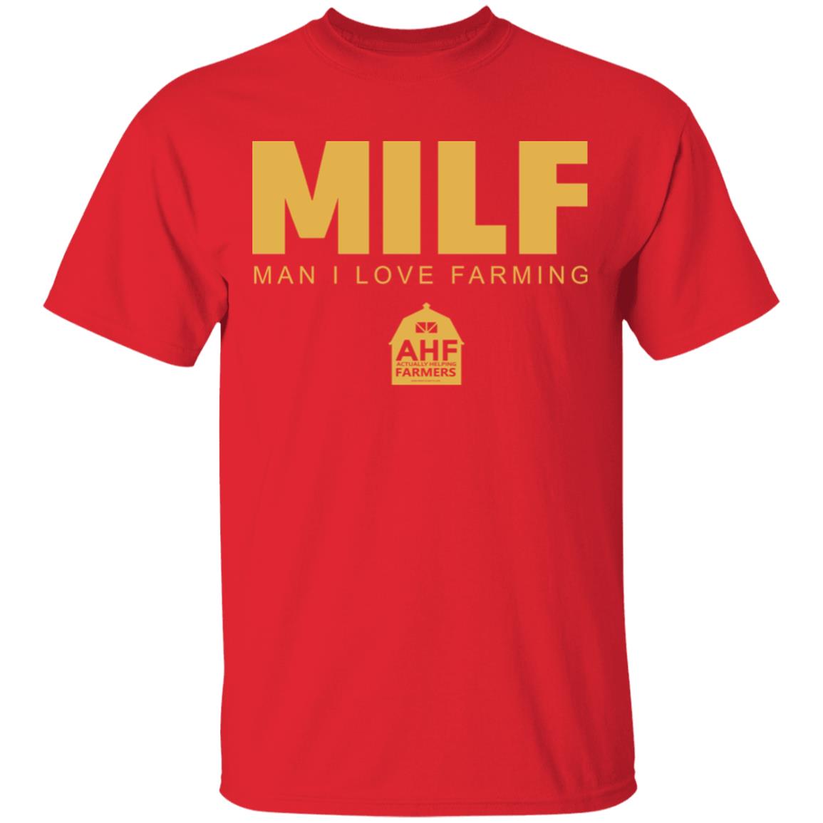 Milf Man I Love Farming Shirt Black hoodie sweatshirt - Teechipus