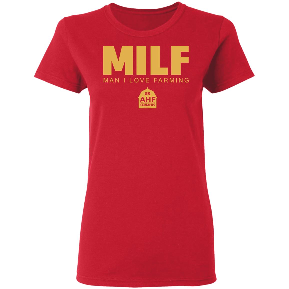 Milf Man I Love Farming Shirt Black hoodie sweatshirt - Teechipus