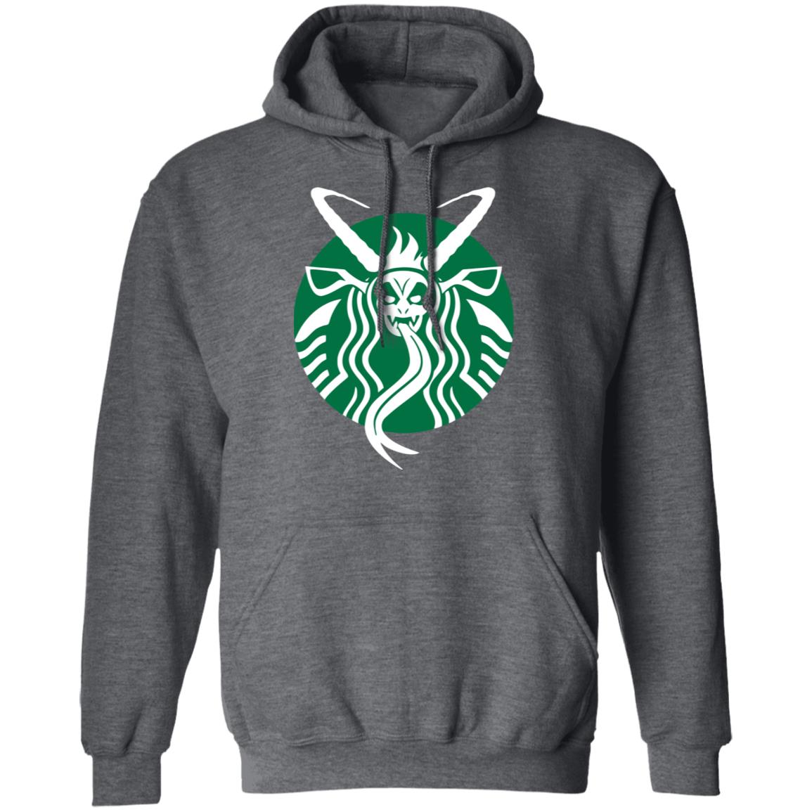 Krampuspresso Shirt Black hoodie sweatshirt - Teechipus