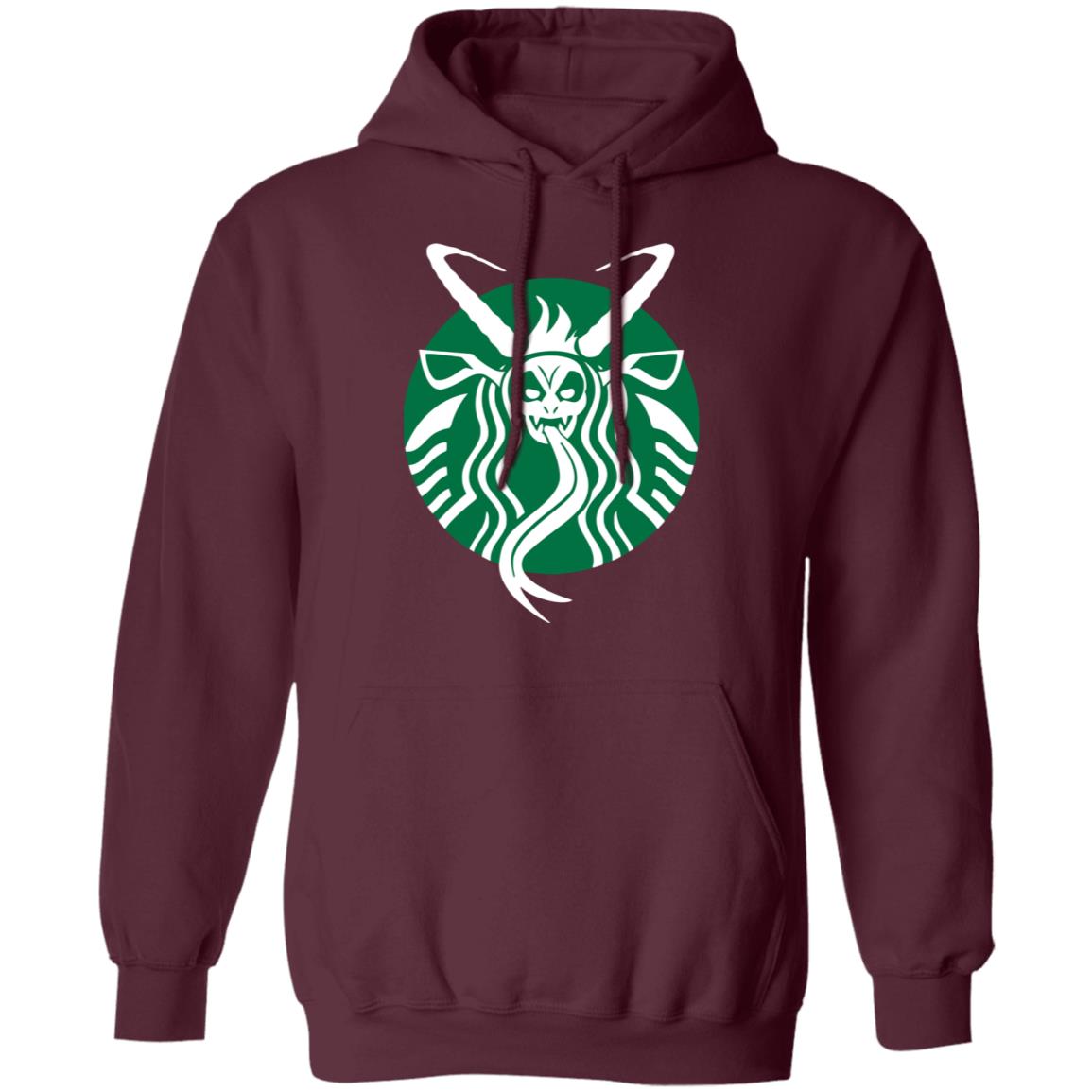 Krampuspresso Shirt Black hoodie sweatshirt - Teechipus