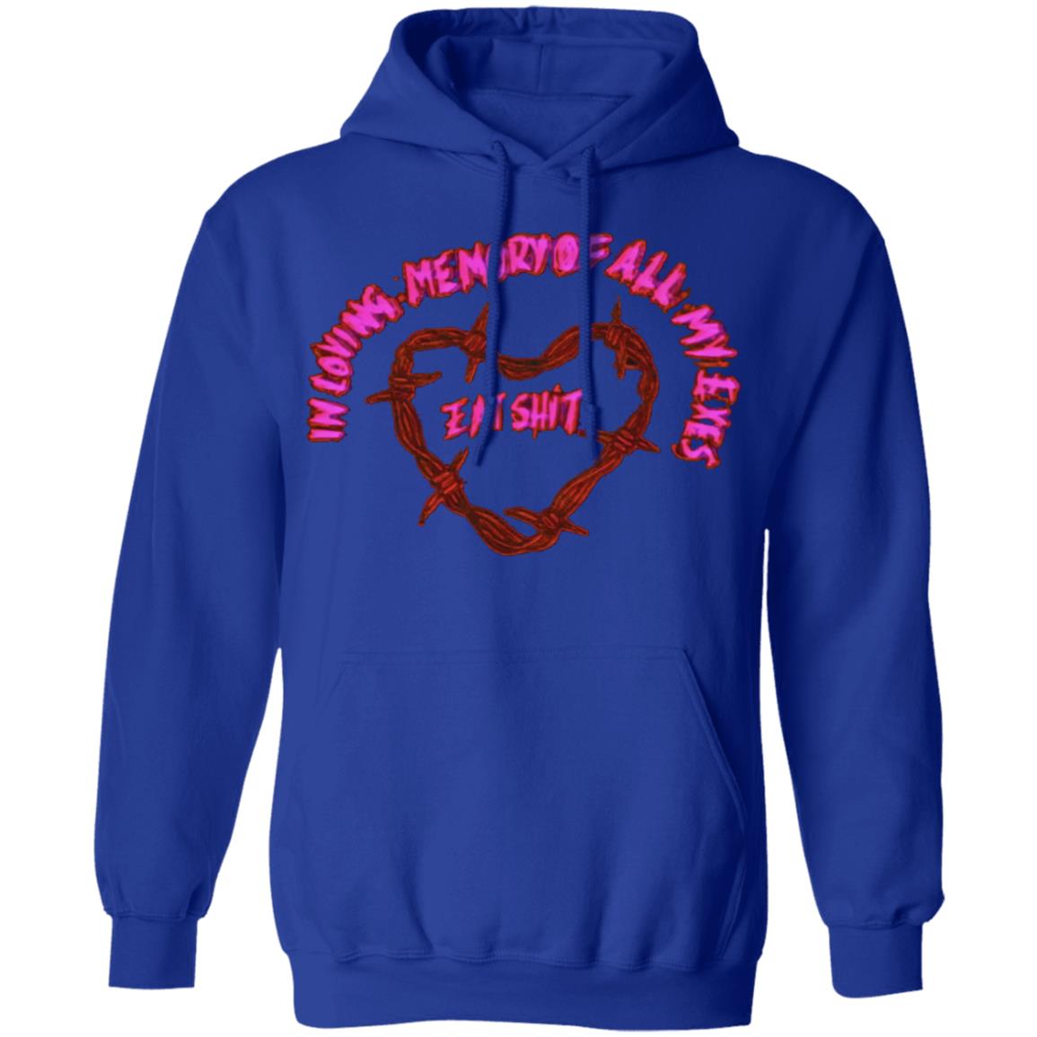 in loving memory all my exes eat Shirt Black hoodie sweatshirt - Teechipus