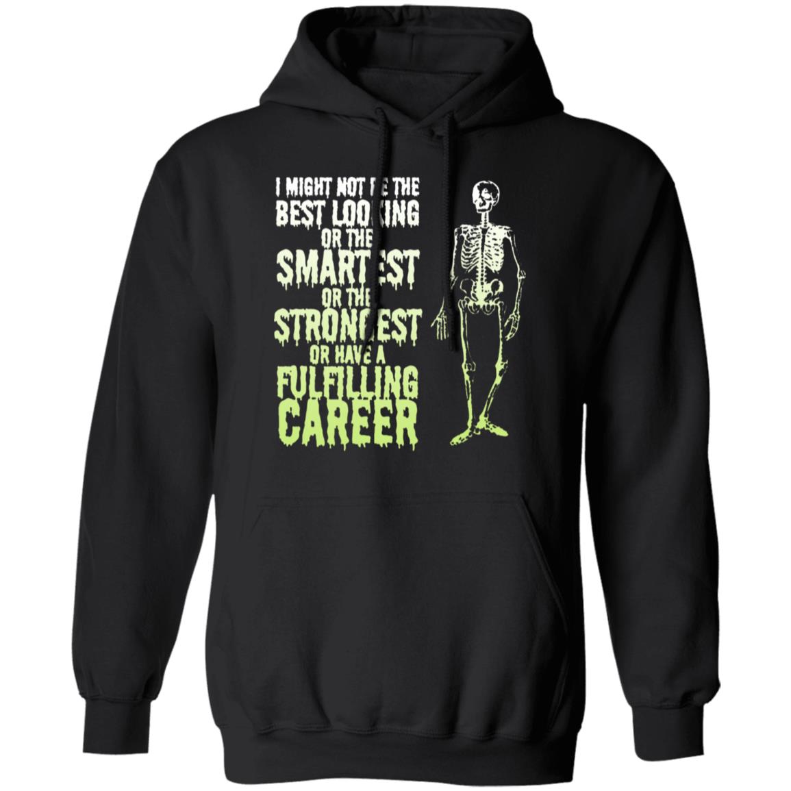 I MIGHT NOT BE Shirt Black hoodie sweatshirt - Teechipus