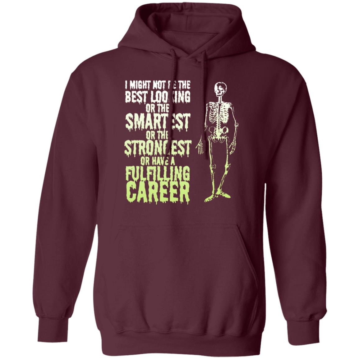 I MIGHT NOT BE Shirt Black hoodie sweatshirt - Teechipus