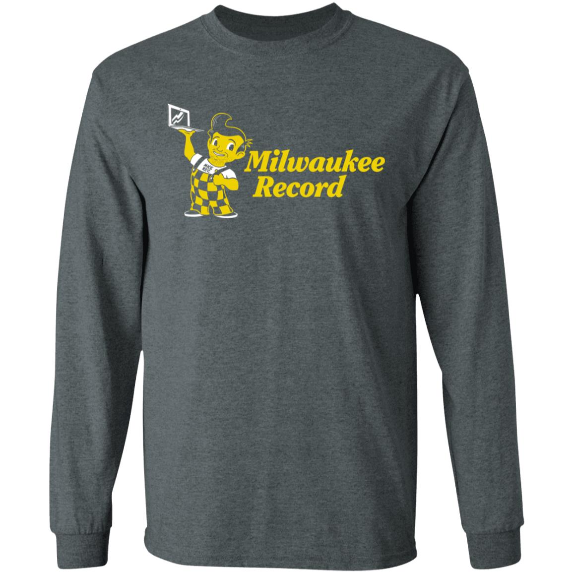 Milwaukee Record Blog Boy Shirt Black hoodie sweatshirt - Teechipus