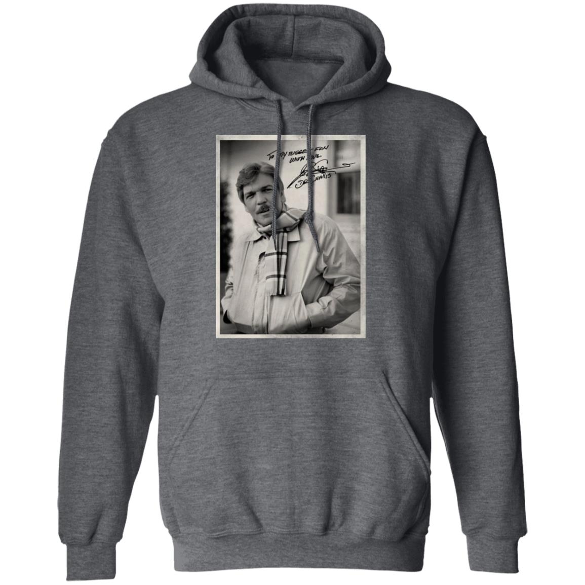 WITH LOVE  DR. CHALLIS Shirt Black hoodie sweatshirt - Teechipus
