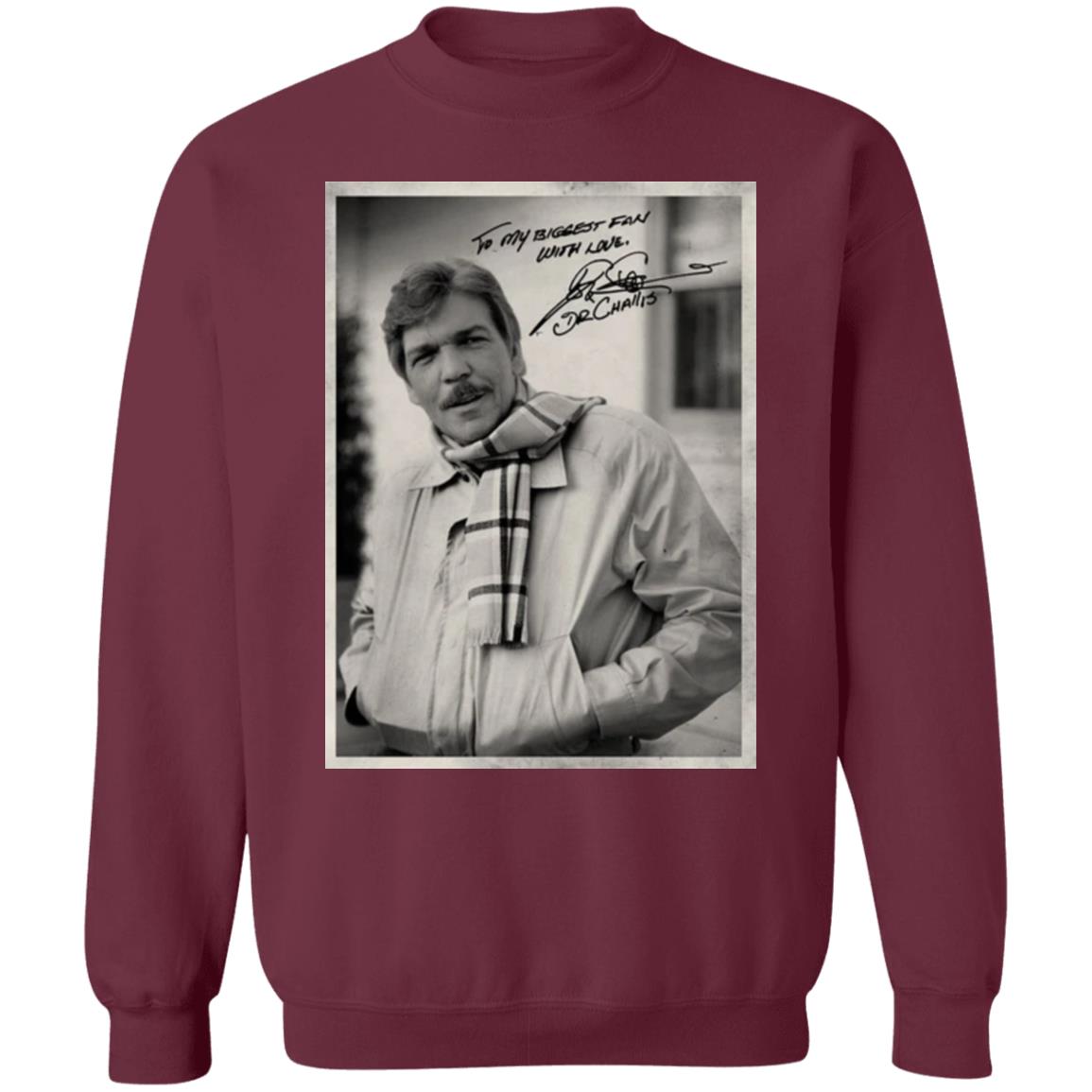 WITH LOVE  DR. CHALLIS Shirt Black hoodie sweatshirt - Teechipus