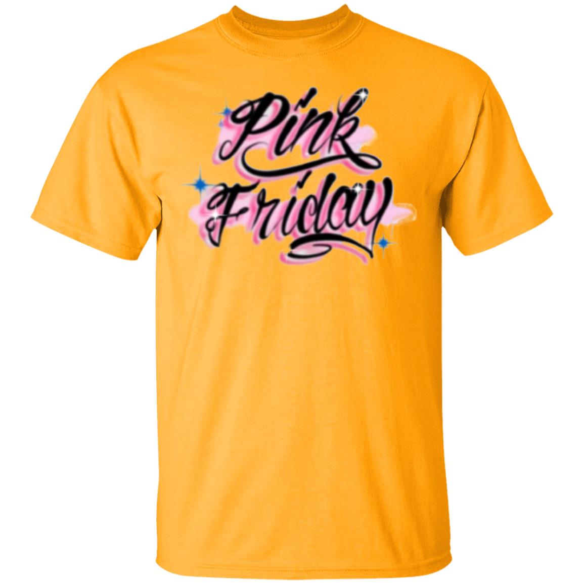 PINK FRIDAY AIRBRUSH T Shirt Hoodie Sweatshirt - Teechipus
