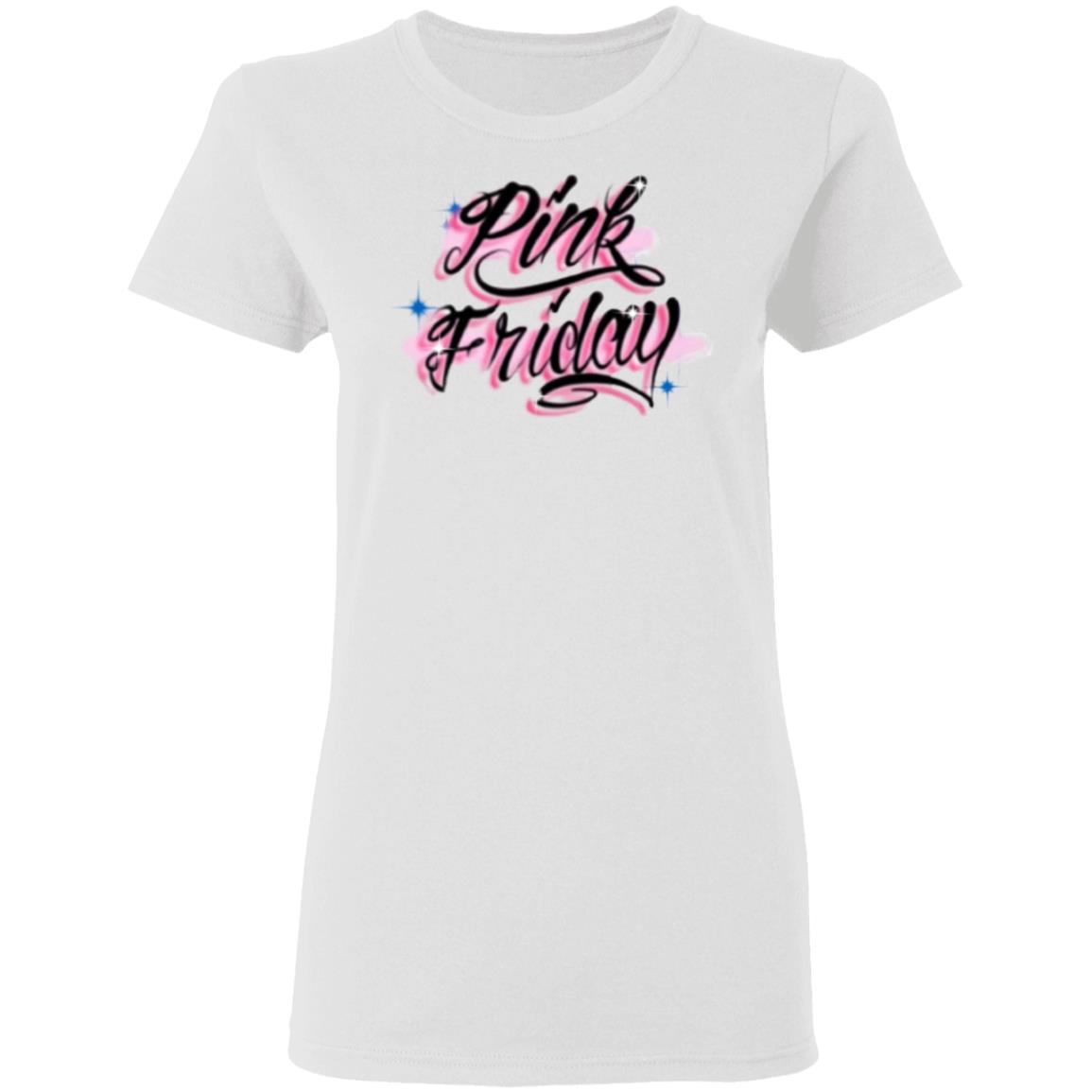 PINK FRIDAY AIRBRUSH T Shirt Hoodie Sweatshirt - Teechipus