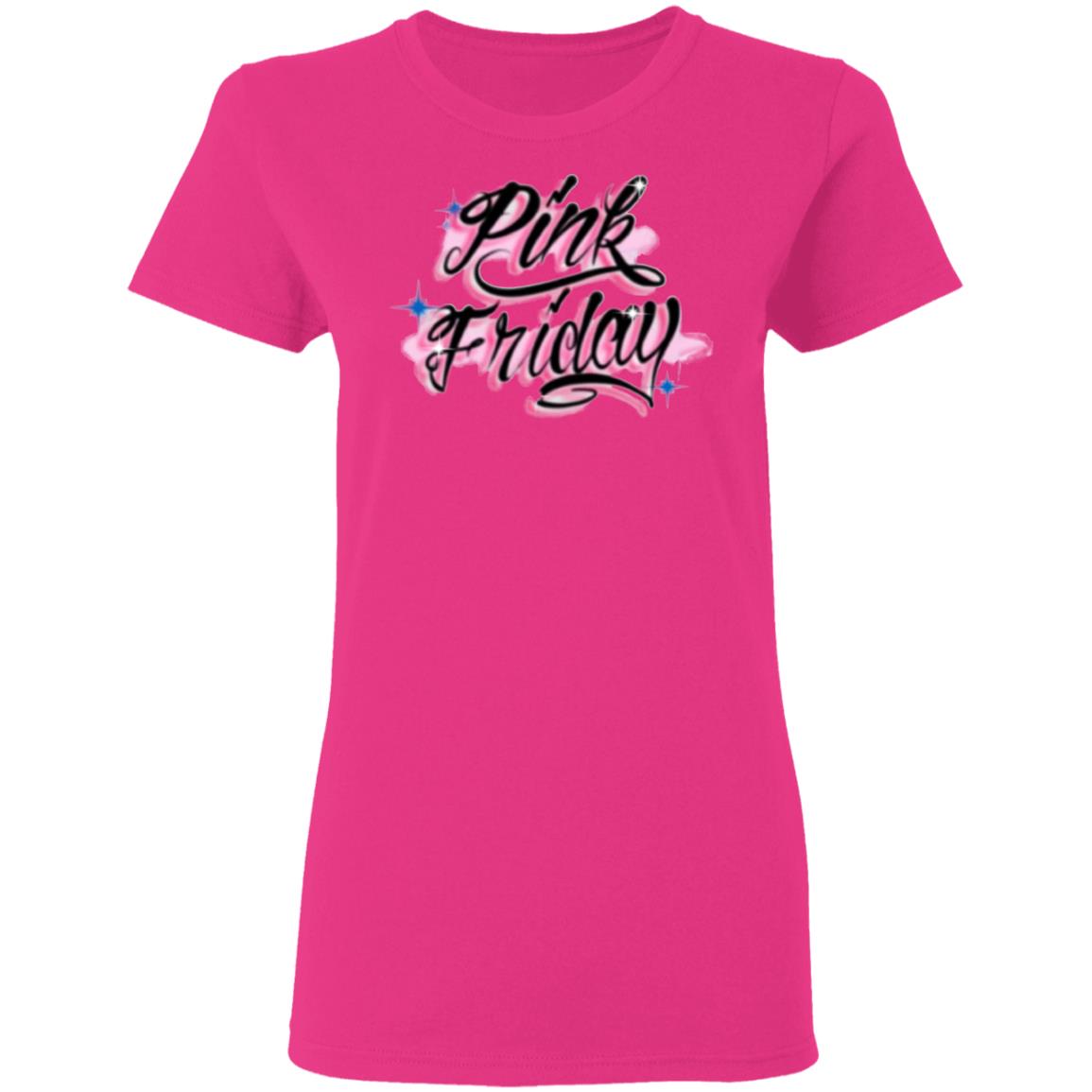 PINK FRIDAY AIRBRUSH T Shirt Hoodie Sweatshirt - Teechipus