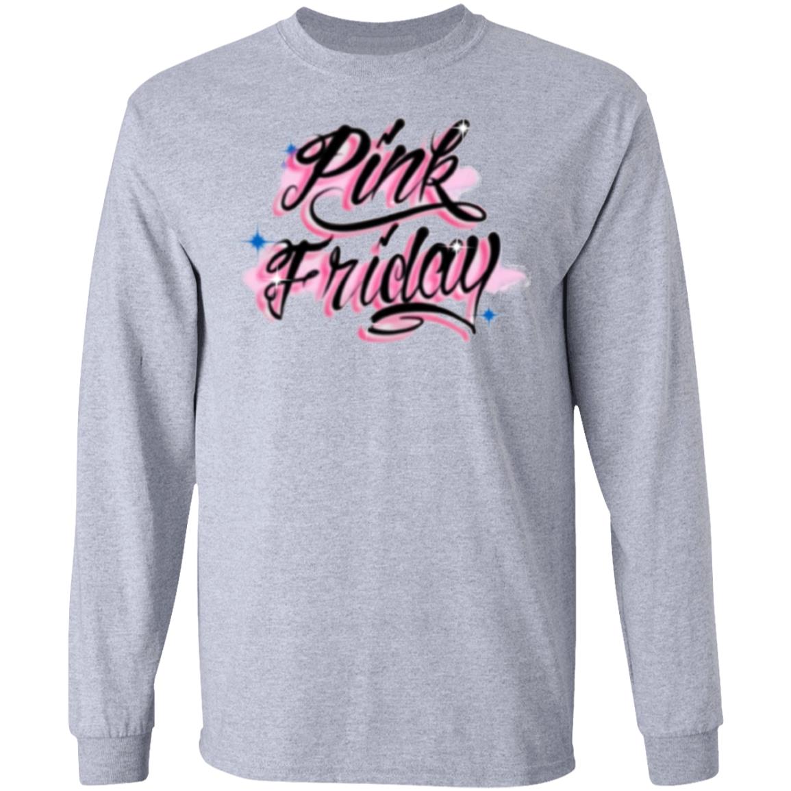 PINK FRIDAY AIRBRUSH T Shirt Hoodie Sweatshirt - Teechipus