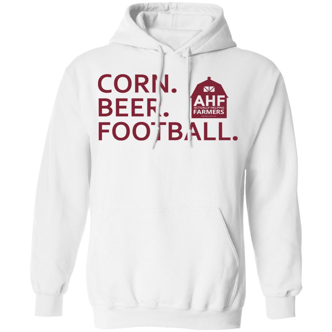 Corn Beer Football T Shirt Hoodie Sweatshirt - Teechipus
