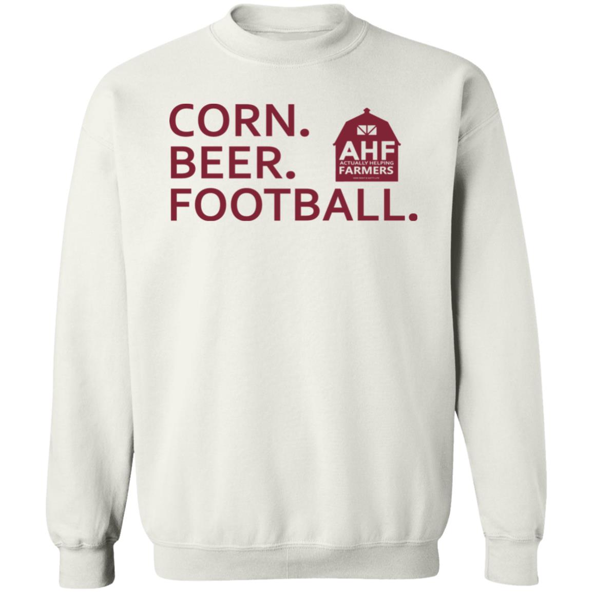 Corn Beer Football T Shirt Hoodie Sweatshirt - Teechipus