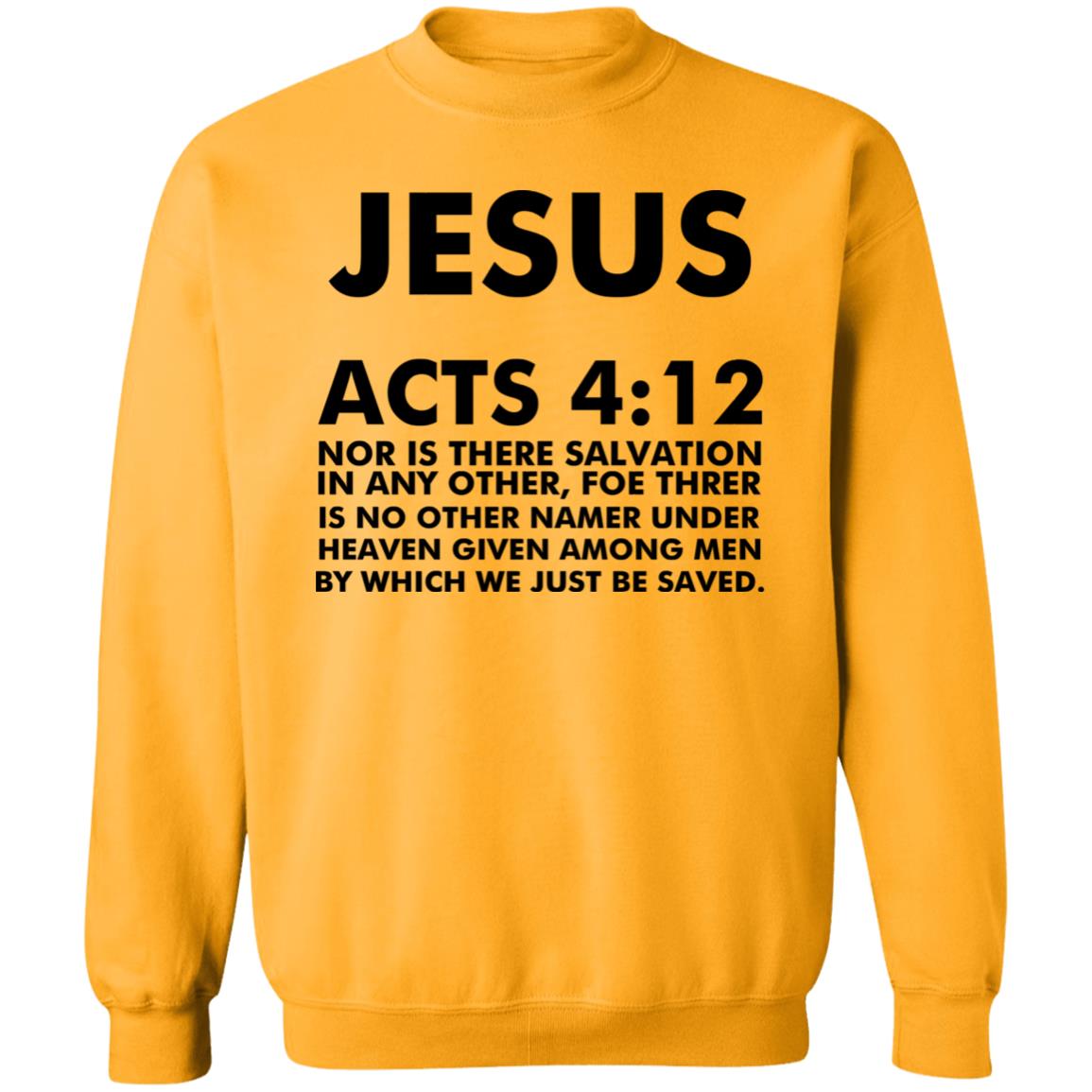 jesus acts 412 T Shirt Hoodie Sweatshirt - Teechipus