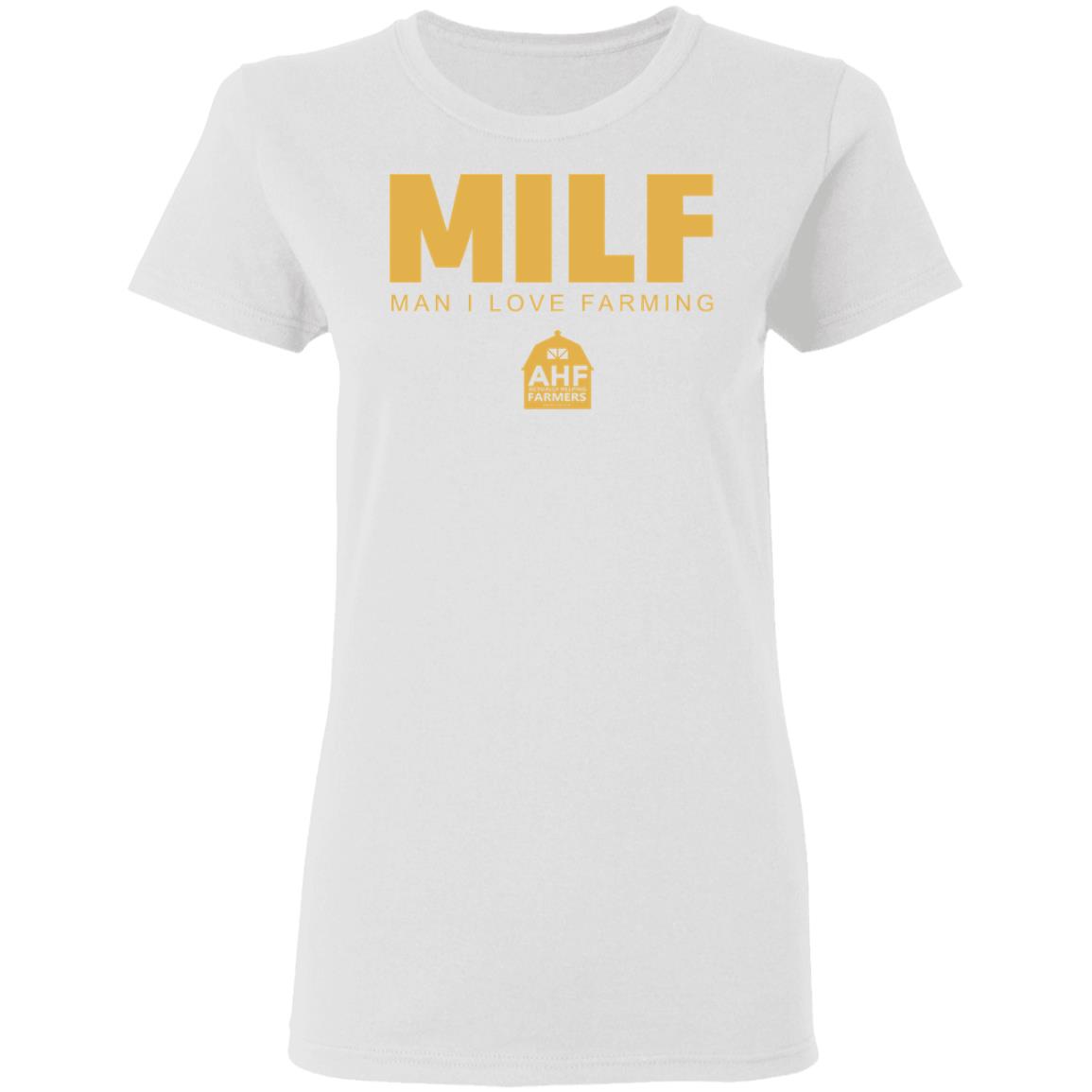 Milf Man I Love Farming T Shirt Hoodie Sweatshirt - Teechipus