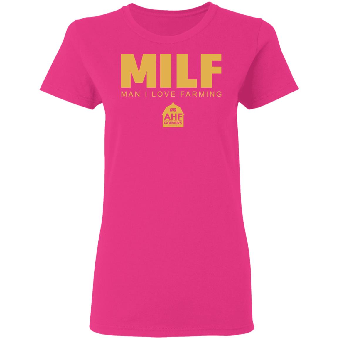 Milf Man I Love Farming T Shirt Hoodie Sweatshirt - Teechipus