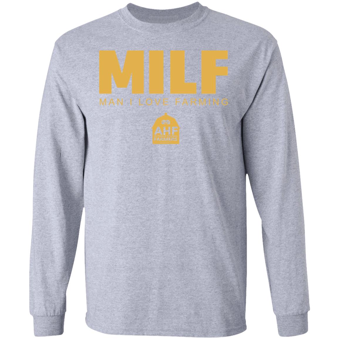 Milf Man I Love Farming T Shirt Hoodie Sweatshirt - Teechipus