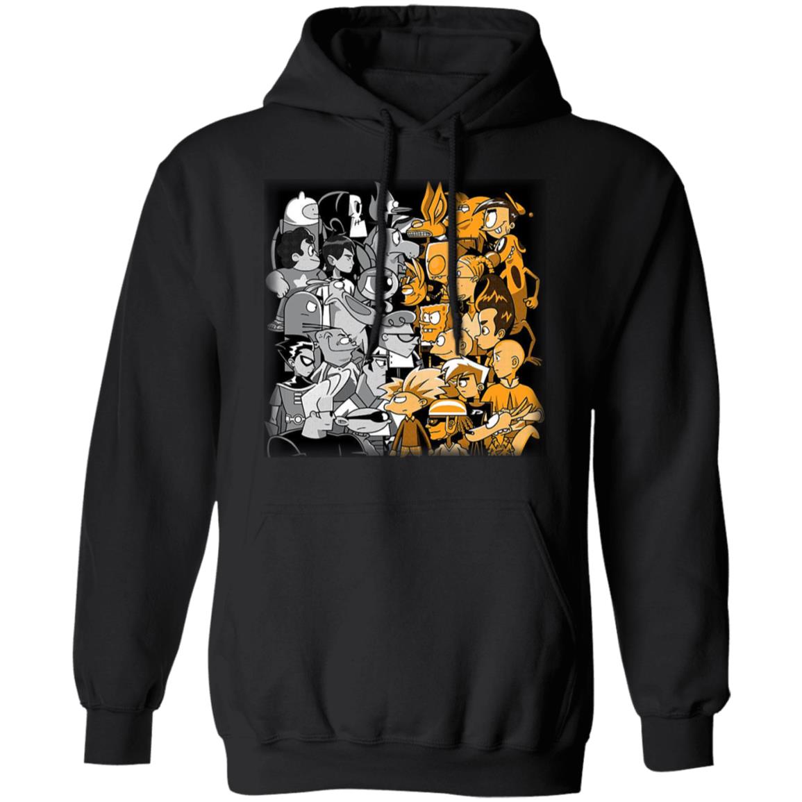 Clash Of Toons T Shirt Hoodie Sweatshirt - Teechipus