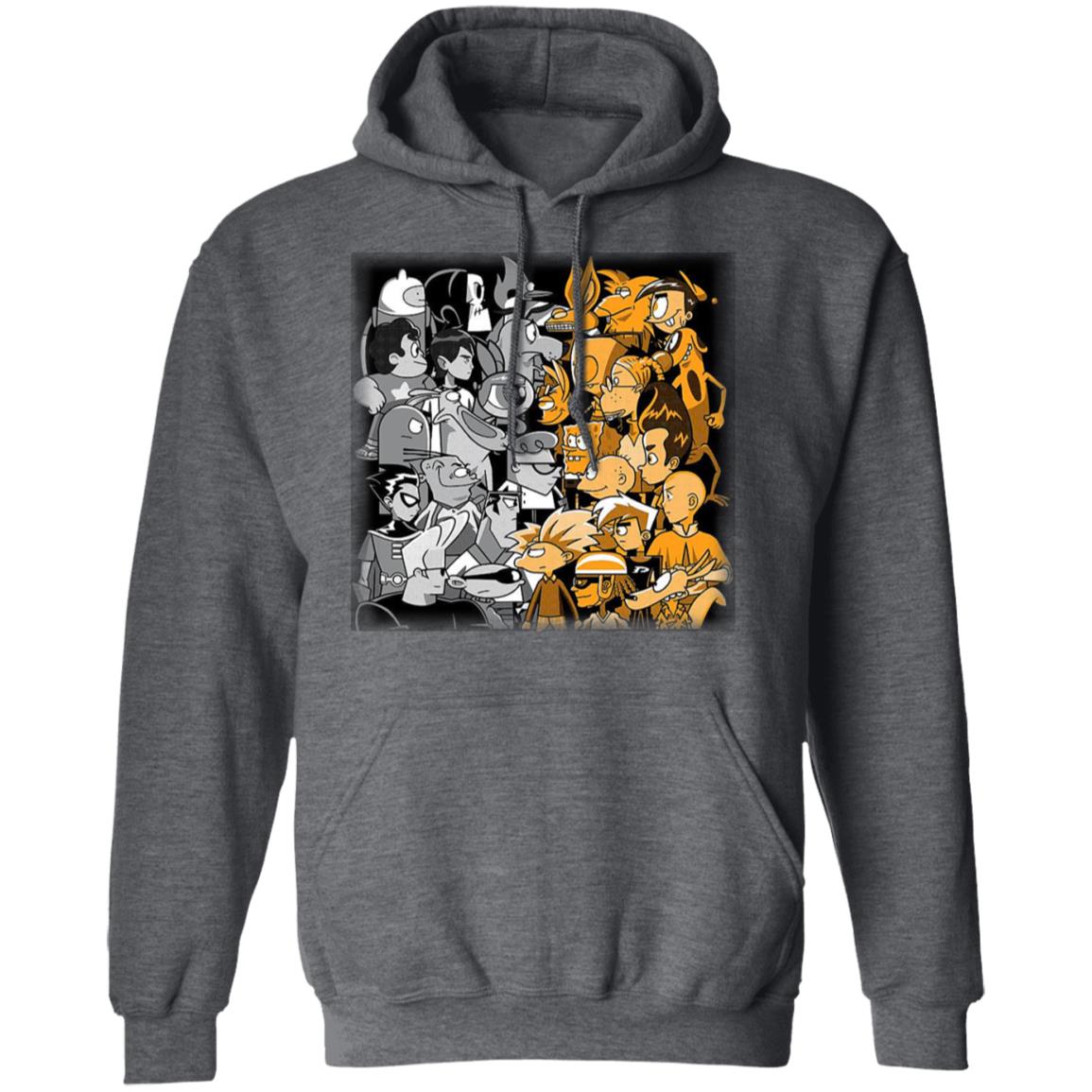 Clash Of Toons T Shirt Hoodie Sweatshirt - Teechipus