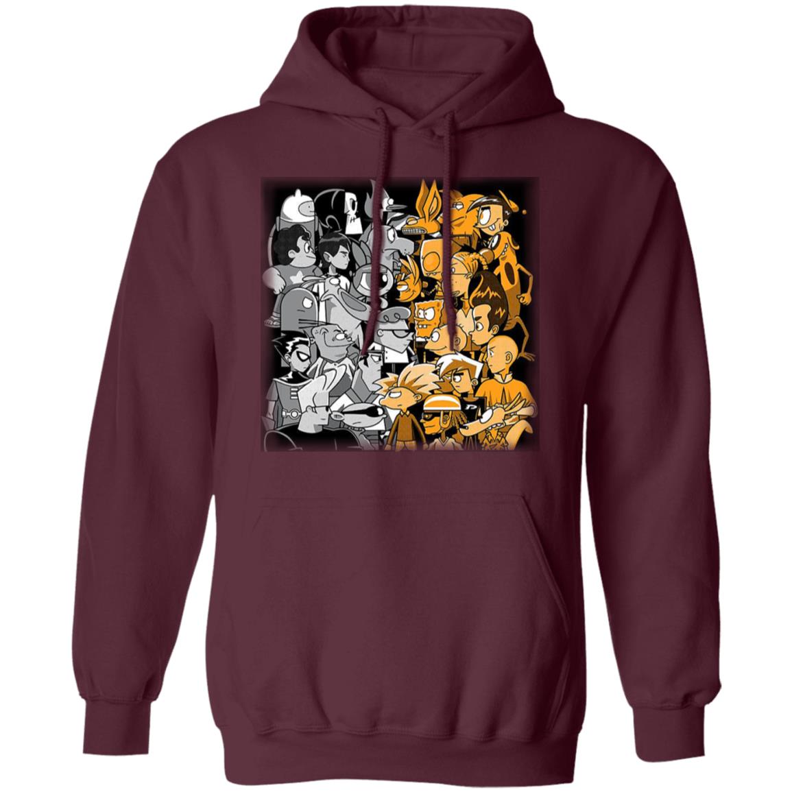 Clash Of Toons T Shirt Hoodie Sweatshirt - Teechipus