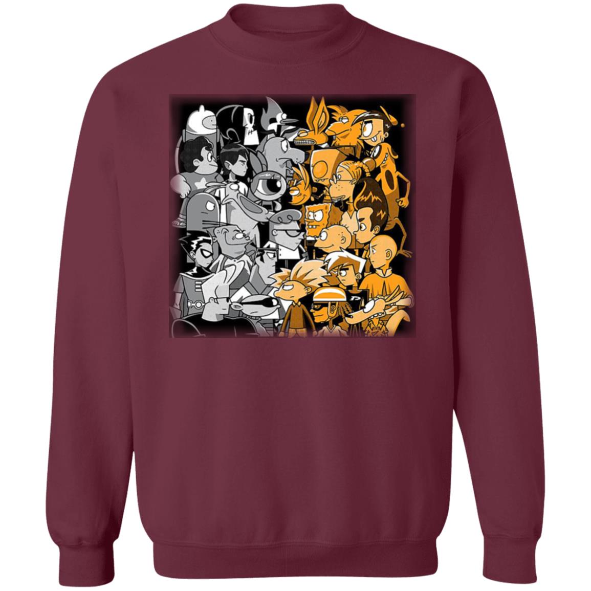 Clash Of Toons T Shirt Hoodie Sweatshirt - Teechipus