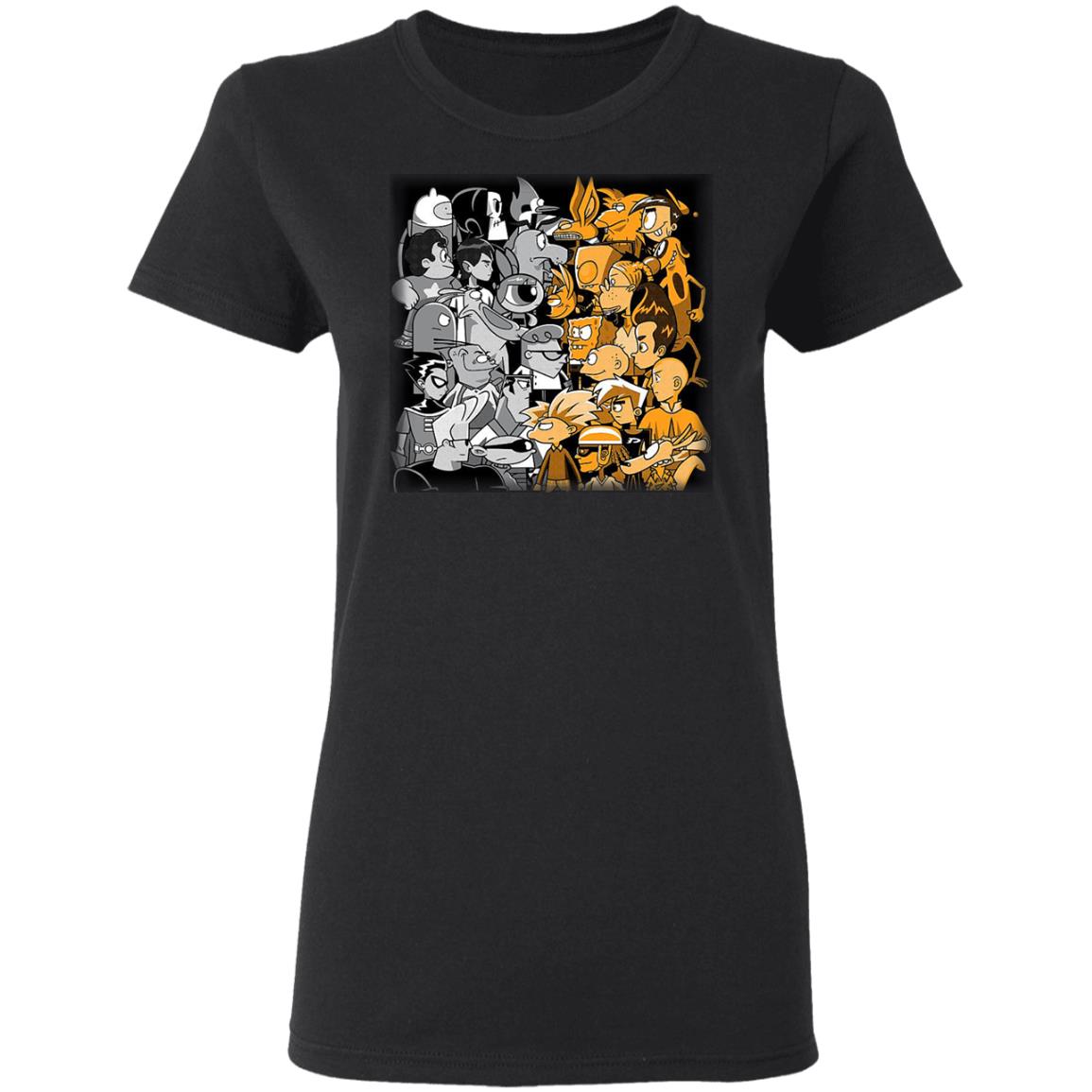 Clash Of Toons T Shirt Hoodie Sweatshirt - Teechipus