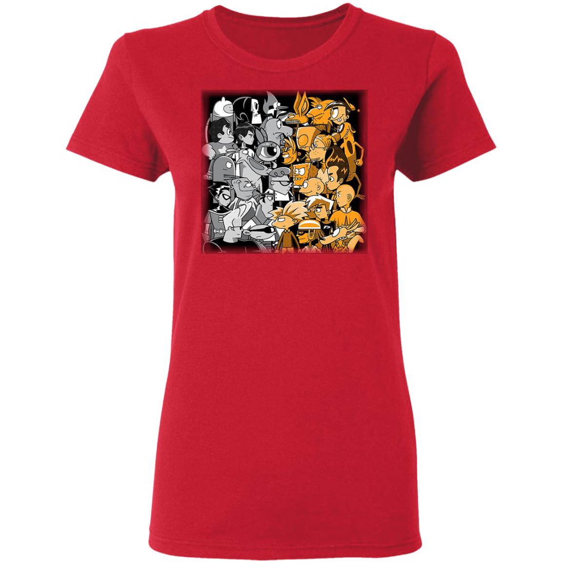 Clash Of Toons T Shirt Hoodie Sweatshirt - Teechipus