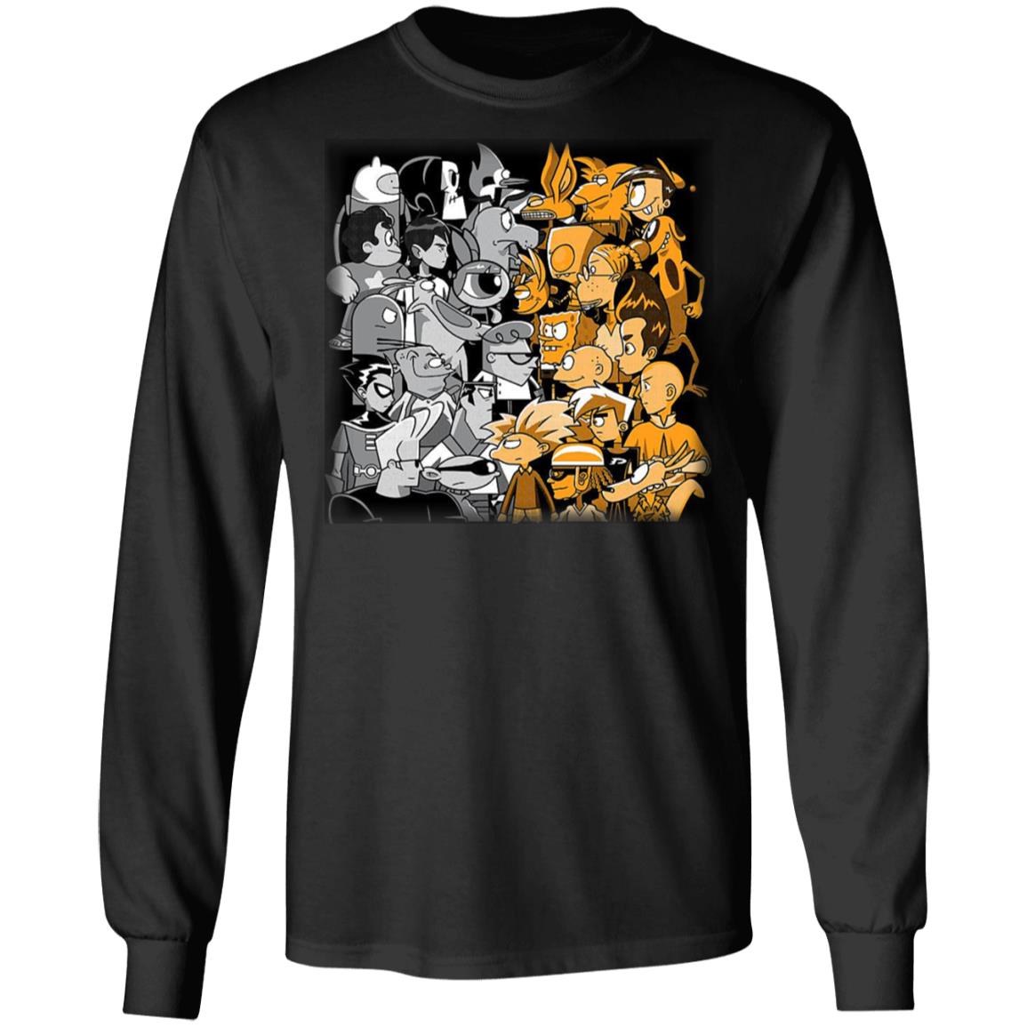 Clash Of Toons T Shirt Hoodie Sweatshirt - Teechipus