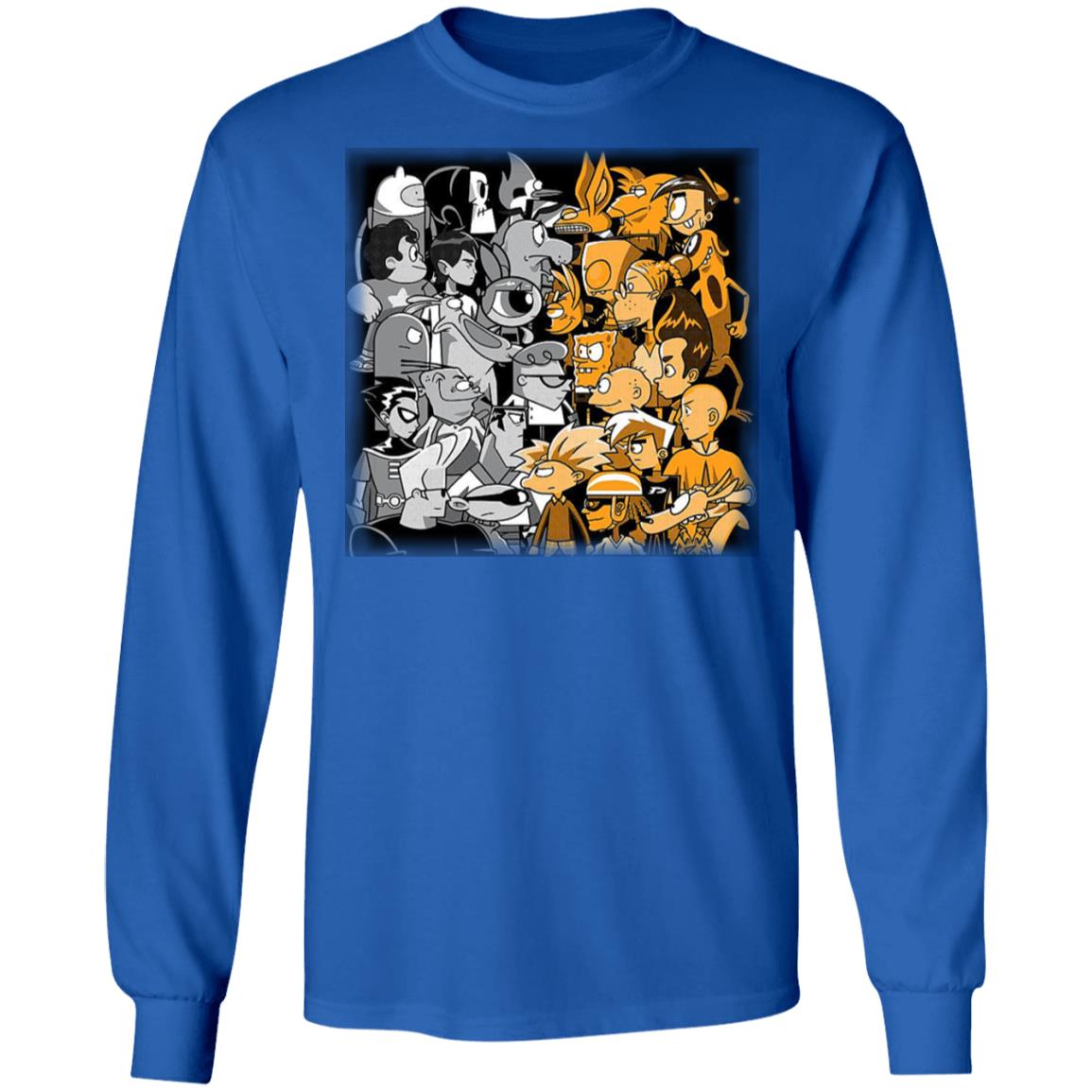 Clash Of Toons T Shirt Hoodie Sweatshirt - Teechipus