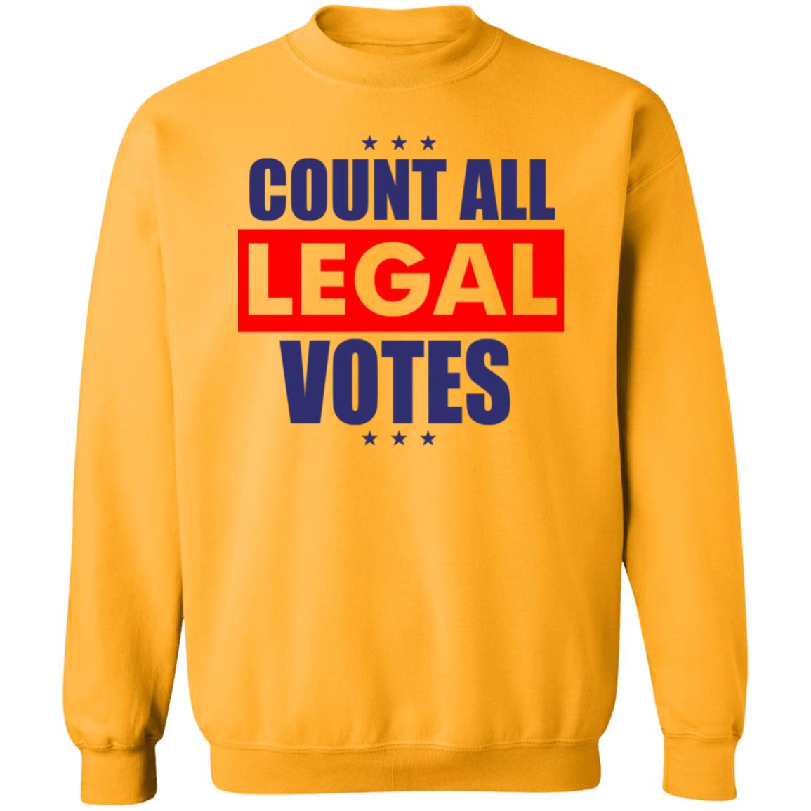 COUNT ALL LEGAL VOTES Shirt Hoodie Sweatshirt - Teechipus