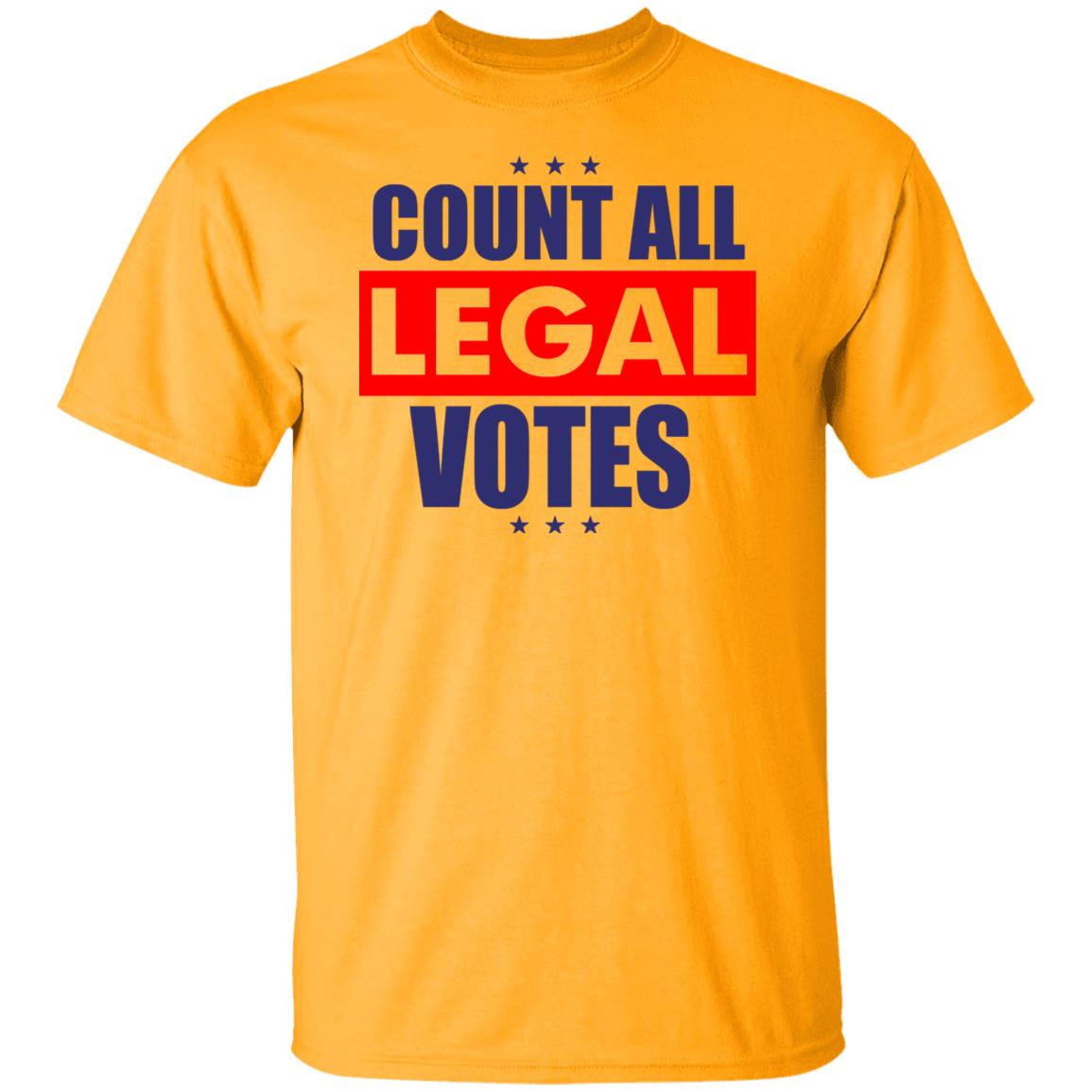 COUNT ALL LEGAL VOTES Shirt Hoodie Sweatshirt - Teechipus