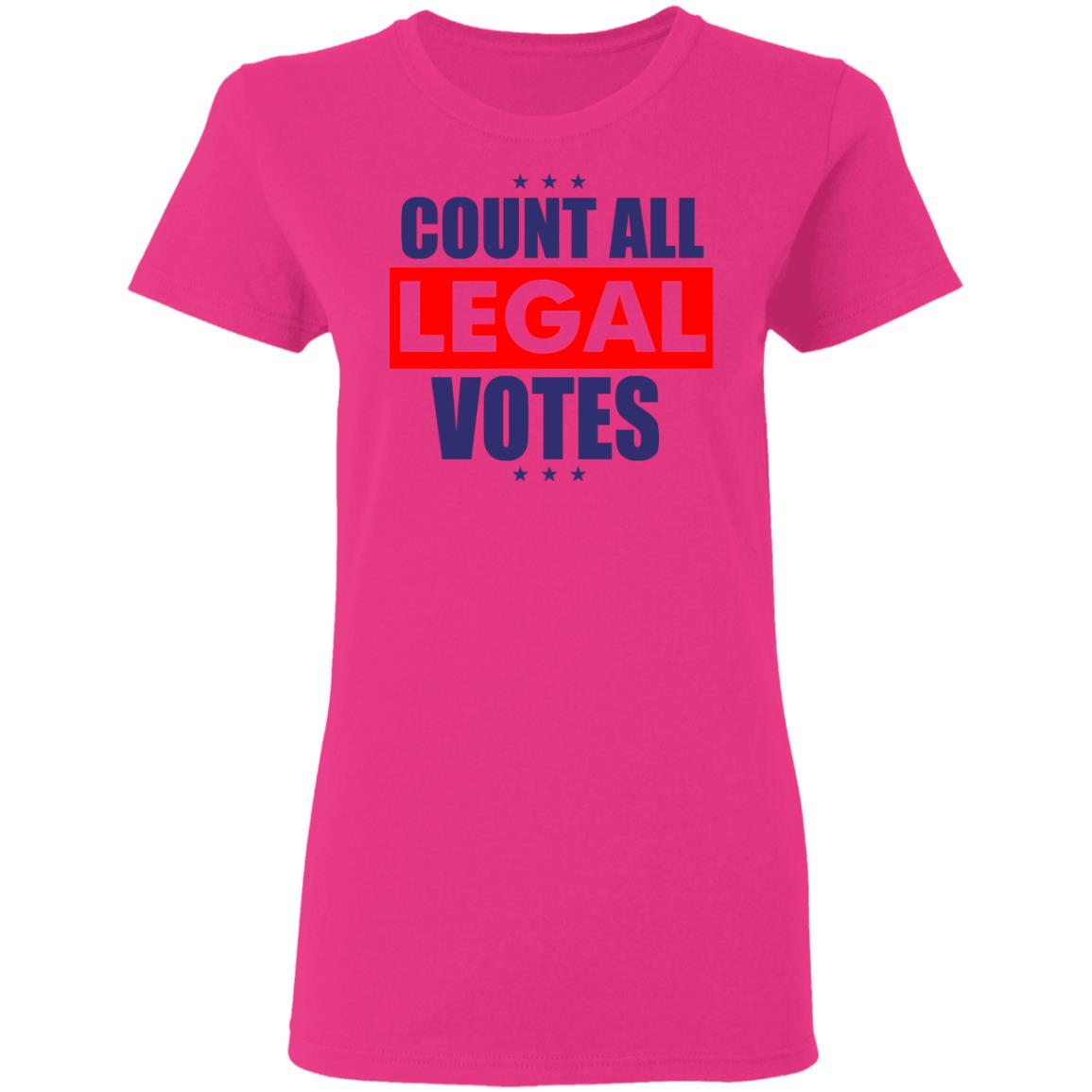 COUNT ALL LEGAL VOTES Shirt Hoodie Sweatshirt - Teechipus