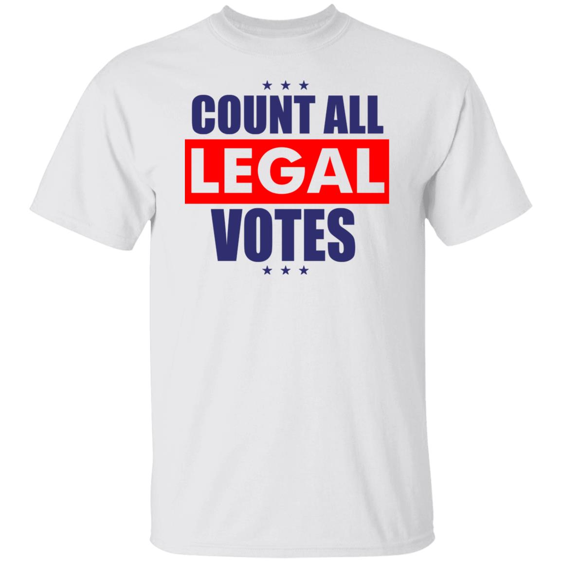 COUNT ALL LEGAL VOTES Shirt Hoodie Sweatshirt - Teechipus