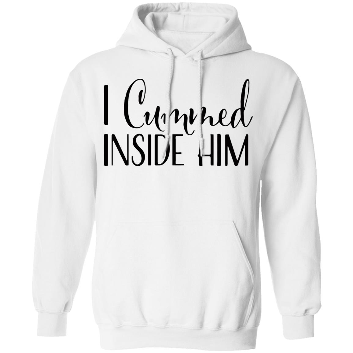 I Cummed Inside Him T Shirt Tell Your Loved Ones You're Expecting with Class - Teechipus