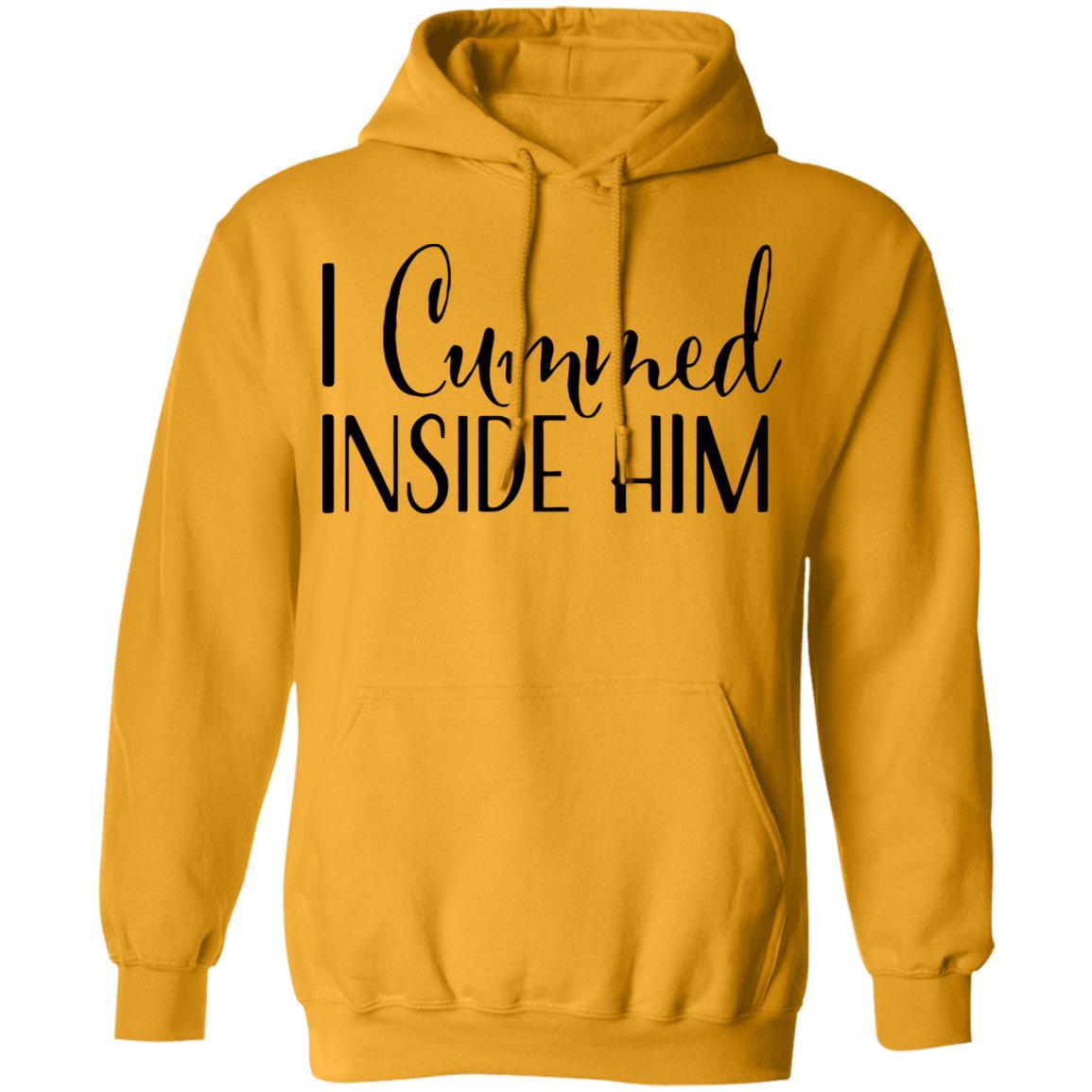I Cummed Inside Him T Shirt Tell Your Loved Ones You're Expecting with Class - Teechipus