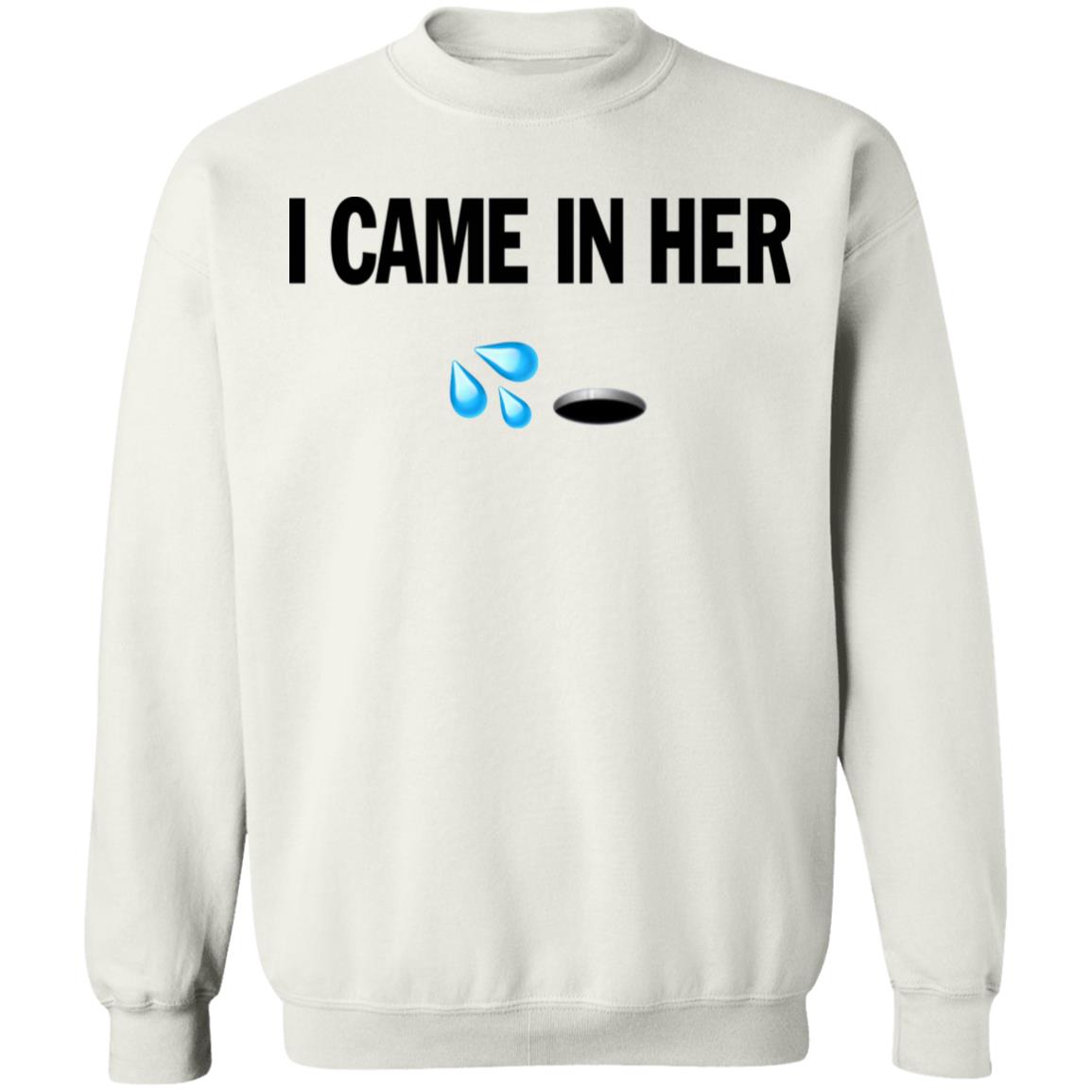 I Came In Her Shirt Hoodie Sweatshirt - Teechipus