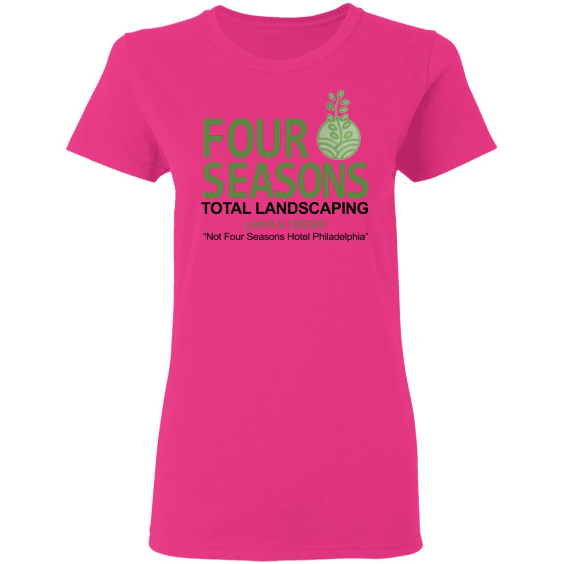 Four Seasons Total Landscaping Shirt Hoodie Sweatshirt - Teechipus