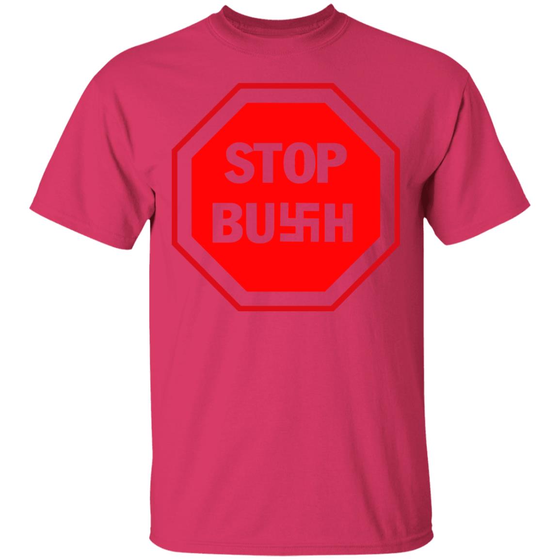 New Punk Voter 'Stop Bush' Black Shirt Hoodie Sweatshirt And T Shirt - Teechipus