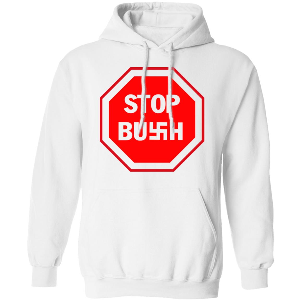 New Punk Voter 'Stop Bush' Black Shirt Hoodie Sweatshirt And T Shirt - Teechipus