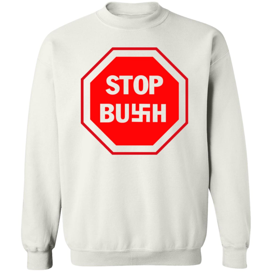 New Punk Voter 'Stop Bush' Black Shirt Hoodie Sweatshirt And T Shirt - Teechipus