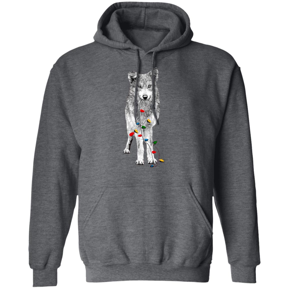 Holiday Wolf Shirt Hoodie Sweatshirt And T Shirt - Teechipus